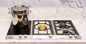 Modern kitchen setup with best induction range