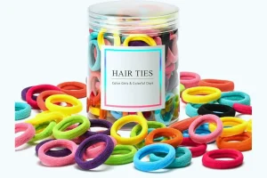 Best hair ties in assorted vibrant colors
