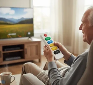 tv remote for elderly